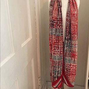 Mint condition Longchamp scarf